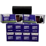 Tot2hom Garbage Bags Medium Size 19 x 21 Inches – Black - Pack of 10 Rolls - 300 bags with Strong Leak-Proof Dustbin Covers for Home, Office, Kitchen, Bathroom hotel Salons dustbin bags medium