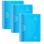 Tot2hom Reusable Non-Stick Silicone Roti Mat 40 x 50 CM - Pack of 3 | Non Stick Baking Mat & Chapati Rolling Mat, Roti Making Sheet, Paratha, Dough, Pastry, Pizza & Kitchen Counter Use,