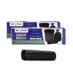 Tot2hom Large Size Garbage Bags Black 25 x 30 Inches – Pack of 2 Rolls - 30 Bags | with Tie-String | Strong Leak-Proof Dustbin Covers for Home, Kitchen, Restaurants, hospitals, office,