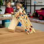 Premium Wooden Pick Up Sticks Game (Mikado) – 30 Pieces Strategy Game for Kids & Family - Image 3
