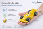 Wooden Racing Car Toy for Kids – Smooth Finish, Safe & Durable Play Toy - Image 4