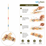 Premium Wooden Pick Up Sticks Game (Mikado) – 30 Pieces Strategy Game for Kids & Family - Image 4