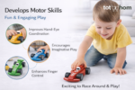 Wooden Racing Car Toy for Kids – Smooth Finish, Safe & Durable Play Toy - Image 2
