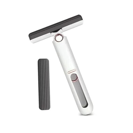 Tot2hom Modern Portable Self-Squeeze Mini Mop for Floor Cleaning 180° Squeeze Mop, Wet & Dry Use Cleaning for Small Spaces Kitchen, Bathroom, car Window Wall, Table Mini Cleaner